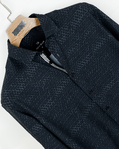 Luxury Print Stretch Shirt